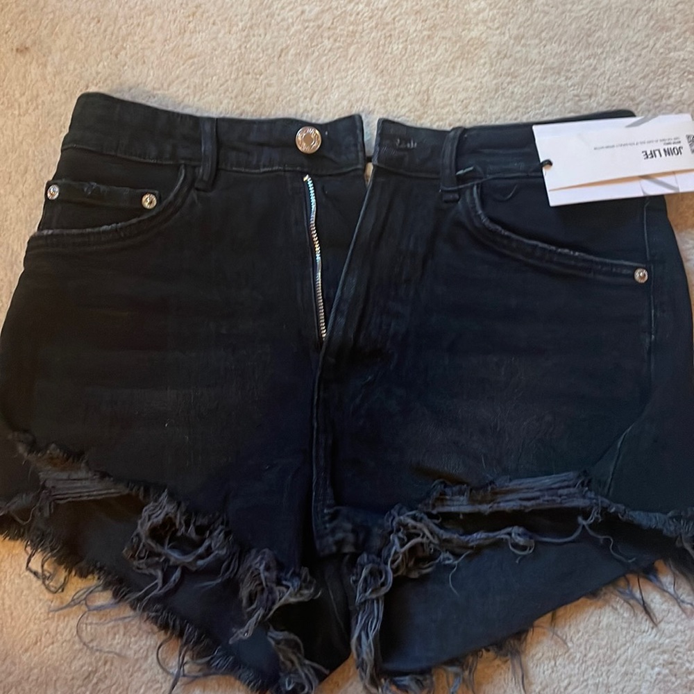 Zara denim shorts